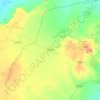 Mapa topográfico Baraúna, altitude, relevo