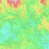 Mapa topográfico Trutnov, altitude, relevo