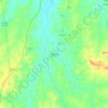 Mapa topográfico Groaíras, altitude, relevo