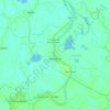Mapa topográfico Amatitlán, altitude, relevo