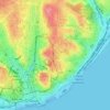 Mapa topográfico Graça, altitude, relevo