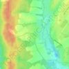 Mapa topográfico Frais, altitude, relevo