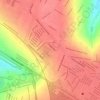 Mapa topográfico Grand Ville, altitude, relevo
