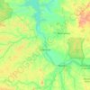 Mapa topográfico Itupiranga, altitude, relevo