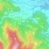 Mapa topográfico Lusernetta, altitude, relevo