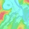 Mapa topográfico Тибельти, altitude, relevo