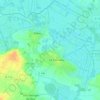 Mapa topográfico Le Vanneau-Irleau, altitude, relevo