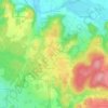 Mapa topográfico La Proiselière-et-Langle, altitude, relevo