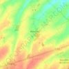 Mapa topográfico Morchies, altitude, relevo
