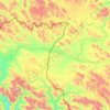 Mapa topográfico 奇普恰普河, altitude, relevo