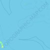Mapa topográfico Capricornia Cays National Park, altitude, relevo