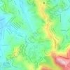 Mapa topográfico Estoril, altitude, relevo