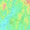 Mapa topográfico 融安县, altitude, relevo