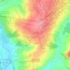 Mapa topográfico Vila Concórdia, altitude, relevo