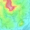 Mapa topográfico Larbroye, altitude, relevo