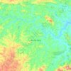 Mapa topográfico Monte Belo, altitude, relevo
