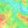 Mapa topográfico Rainvillers, altitude, relevo