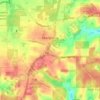 Mapa topográfico Manjimup, altitude, relevo