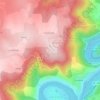 Mapa topográfico 42240, altitude, relevo