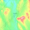 Mapa topográfico Hodgdon, altitude, relevo
