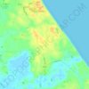 Mapa topográfico Roos, altitude, relevo