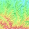 Mapa topográfico Luthern, altitude, relevo