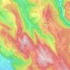 Mapa topográfico Conand, altitude, relevo