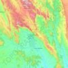 Mapa topográfico Rio de Contas, altitude, relevo