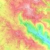 Mapa topográfico Issepts, altitude, relevo