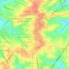 Mapa topográfico Novo Mundo, altitude, relevo