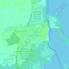 Mapa topográfico Sans Souci, altitude, relevo