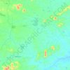 Mapa topográfico Riacho dos Cavalos, altitude, relevo