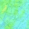 Mapa topográfico Luzia, altitude, relevo
