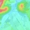 Mapa topográfico Lespiteau, altitude, relevo