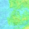 Mapa topográfico Moorrege, altitude, relevo