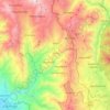 Mapa topográfico Taquil, altitude, relevo