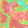Mapa topográfico Neufchef, altitude, relevo