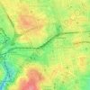 Mapa topográfico Nossa Senhora de Fátima, altitude, relevo