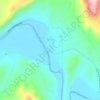 Mapa topográfico Spray, altitude, relevo