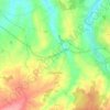 Mapa topográfico Fougerolles, altitude, relevo