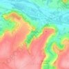 Mapa topográfico Pernant, altitude, relevo