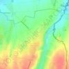 Mapa topográfico Rombies-et-Marchipont, altitude, relevo