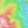 Mapa topográfico Pussy, altitude, relevo