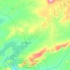 Mapa topográfico Tacaratu, altitude, relevo