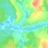 Mapa topográfico Сосновка, altitude, relevo