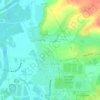 Mapa topográfico Ay-sur-Moselle, altitude, relevo