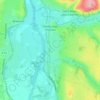 Mapa topográfico Pouilly-sous-Charlieu, altitude, relevo