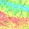 Mapa topográfico Larré, altitude, relevo