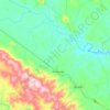 Mapa topográfico Tartaruga, altitude, relevo
