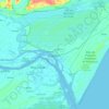 Mapa topográfico Piaçabuçu, altitude, relevo
